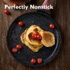 imageCrepe Pan10 in Nonstick Crepe Pan Granite Flat Skilletnon stick Dosa Tawa Comales Para Tortillas Pancake PanDishwasher and Oven Safe CookwareInduction Compatible PFOA FreeGranite