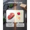 imageEXTRA LARGE Cutting BoardDouble Sided Stainless Steel Cutting Boards Set for kitchenStainless SteelWheat straw pp Cutting Board for meatDishwasher Safe 20  13816  1112  83 InchSet of 3