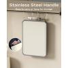 imageEXTRA LARGE Cutting BoardDouble Sided Stainless Steel Cutting Boards Set for kitchenStainless SteelWheat straw pp Cutting Board for meatDishwasher Safe 20  13816  1112  83 InchSet of 3