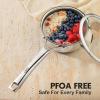 imageSNOWCLAD Pots and Pans Set Non Stick 10 Pcs Hybrid Stainless Steel Cookware Sets Non Stick Frying Pans Saucepans Saute Pan ampamp Stock Pot PFOA Free Kitchen SkilletInduction Compatible14pc