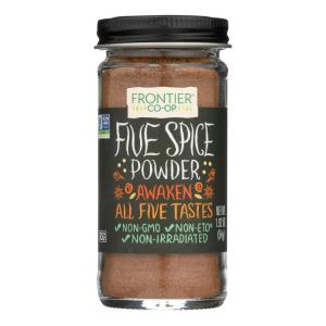 imageFrontier Coop Five Spice Powder 192 oz  Seasoning Mix of Cinnamon Fennel Seed Cloves Star Anies and White Pepper  For Chinese Inspired Entres