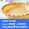 imagePillsbury Premade Refrigerated Pie Crust Two Pie Crusts 141 oz2 count Pack of 1