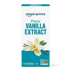 imageAmazon Grocery Pure Vanilla Extract 1 Fl Oz Previously Happy Belly Packaging May Vary