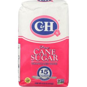 imageCampampH Sugar CampampH Pure Cane Granulated White Sugar 10 lb4 lb Pack of 1