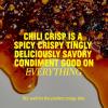 imageFLYBYJING Original Sichuan Chili Crisp Premium Chili Oil wCrunchy Garlic and Shallots  Spicy Savory Vegan Sugar Free Hot Sauce  Good on Noodles Proteins Veggies ampamp Everything 6oz Pack of 16 Ounce Pack of 1